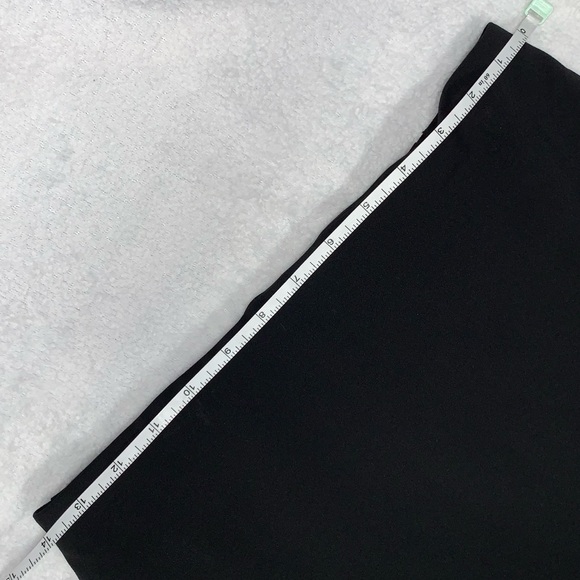 Express NWT Black Slightly Stretchy Lined Pencil Skirt sz 4 - Picture 8 of 9